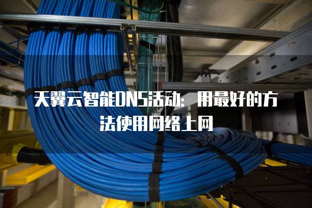天翼云智能DNS活动:用最好的方法使用网络上网