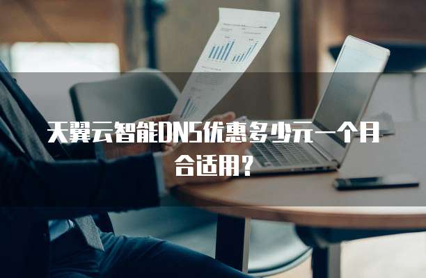 天翼云智能DNS优惠多少元一个月合适用?