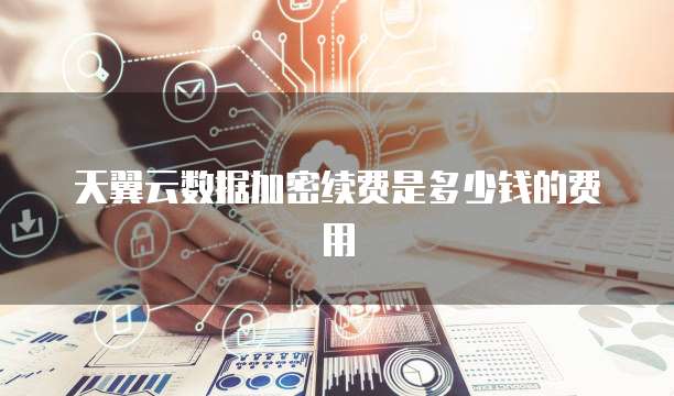 天翼云数据加密续费是多少钱的费用