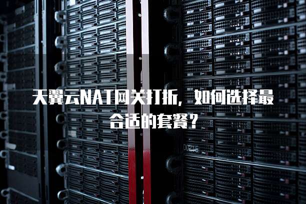 天翼云NAT网关打折,如何选择最合适的套餐?