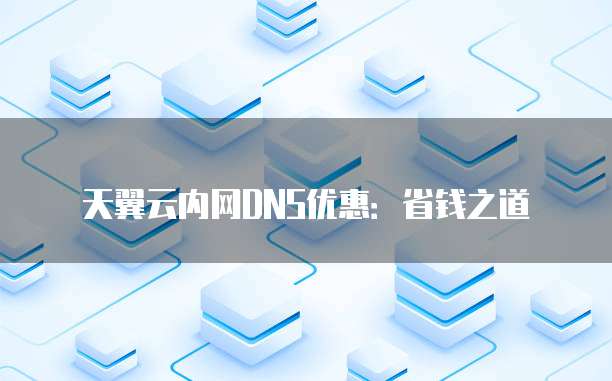 天翼云内网DNS优惠:省钱之道