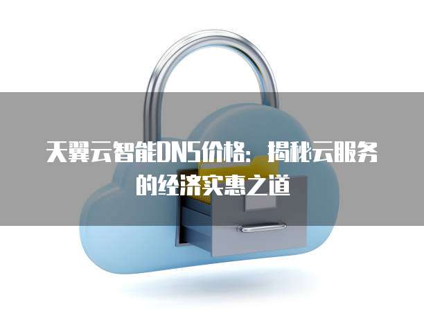 天翼云智能DNS价格:揭秘云服务的经济实惠之道