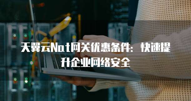 天翼云Nat网关优惠条件:快速提升企业网络安全
