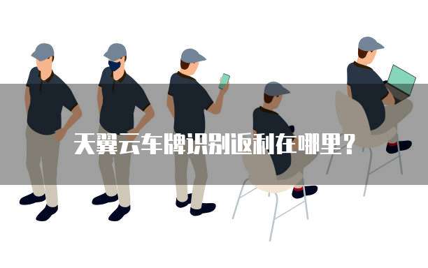 天翼云车牌识别返利在哪里?