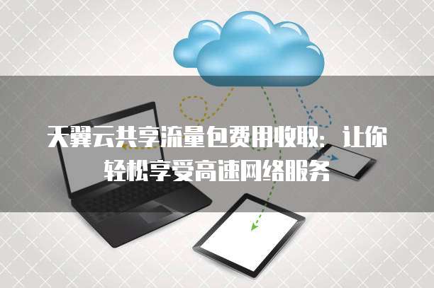 天翼云共享流量包费用收取:让你轻松享受高速网络服务
