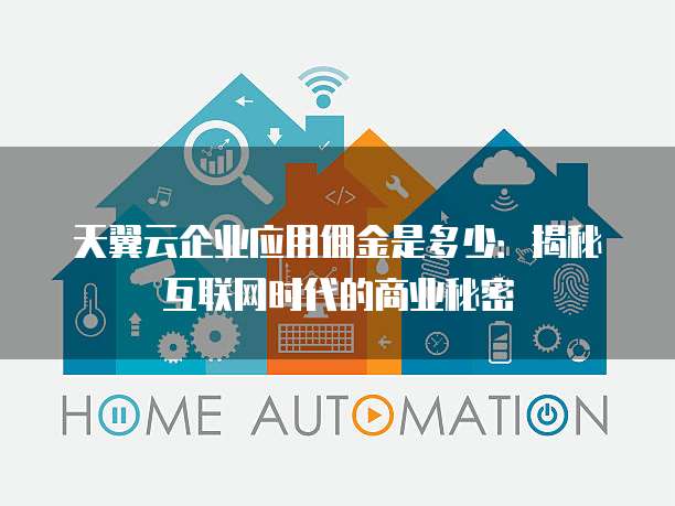 天翼云企业应用佣金是多少:揭秘互联网时代的商业秘密