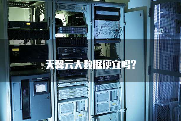 天翼云大数据便宜吗?