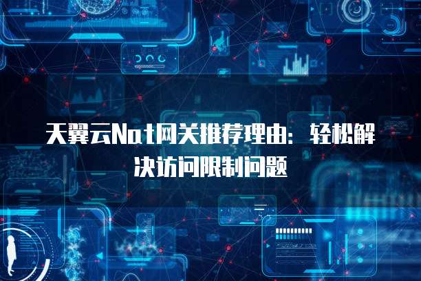 天翼云Nat网关推荐理由:轻松解决访问限制问题
