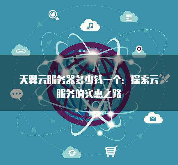 天翼云服务器多少钱一个:探索云服务的实惠之路