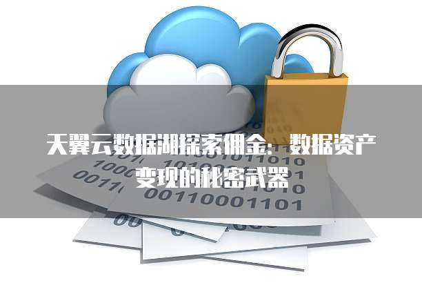 天翼云数据湖探索佣金:数据资产变现的秘密武器