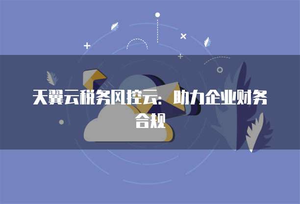 天翼云税务风控云：助力企业财务合规