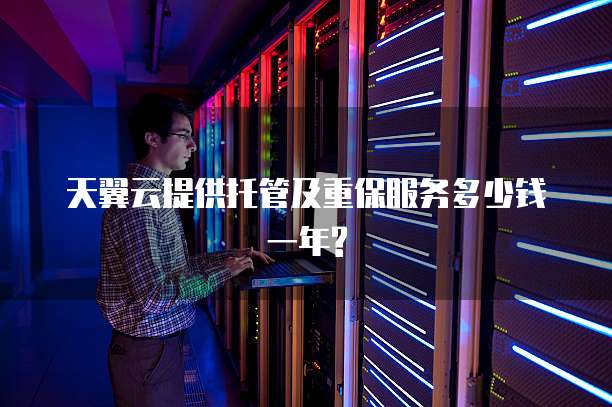 天翼云提供托管及重保服务多少钱一年?