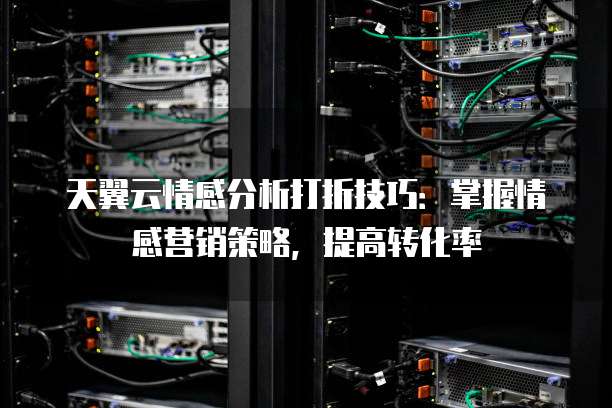 天翼云情感分析打折技巧:掌握情感营销策略,提高转化率