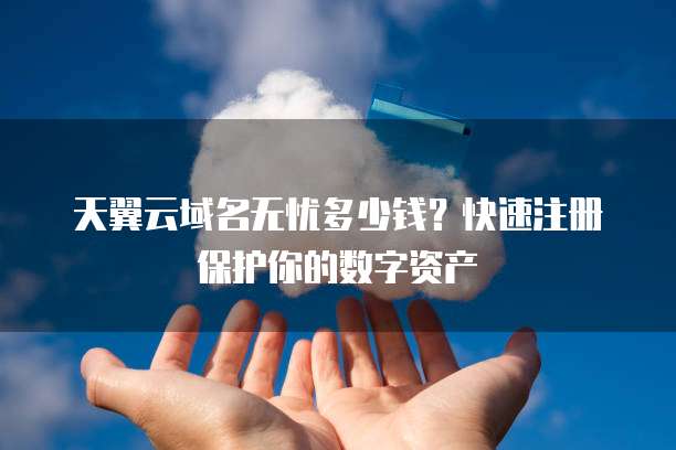 天翼云域名无忧多少钱?快速注册保护你的数字资产