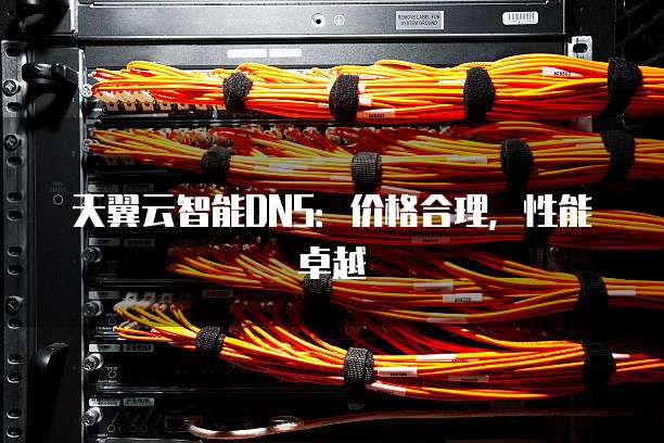 天翼云智能DNS:价格合理,性能卓越
