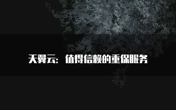 天翼云:值得信赖的重保服务