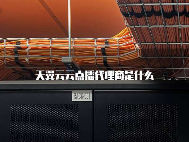 天翼云云点播代理商是什么