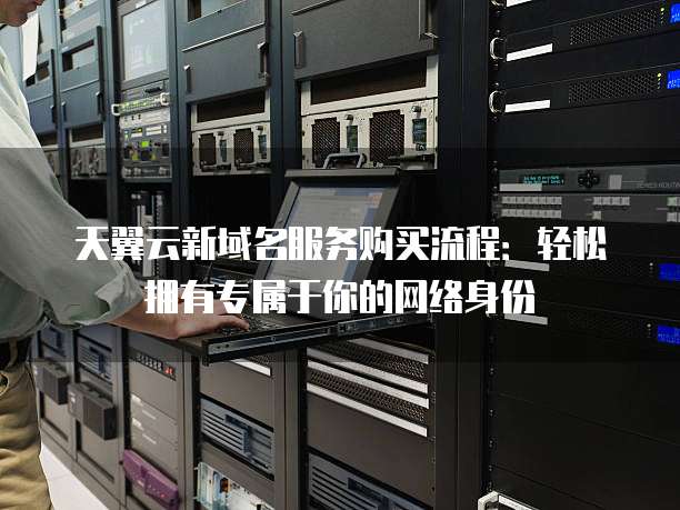 天翼云新域名服务购买流程:轻松拥有专属于你的网络身份