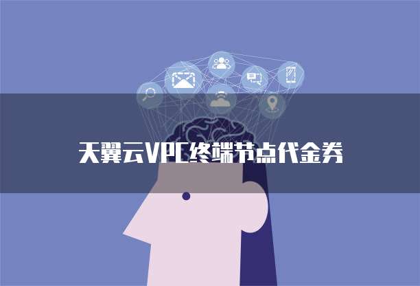 天翼云VPC终端节点代金券