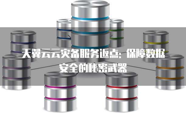 天翼云云灾备服务返点: 保障数据安全的秘密武器