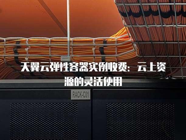 天翼云弹性容器实例收费:云上资源的灵活使用