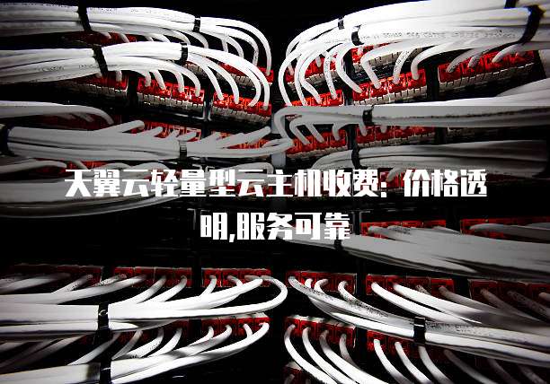 天翼云轻量型云主机收费: 价格透明,服务可靠