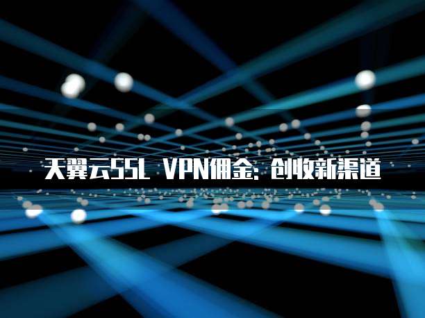 天翼云SSL VPN佣金: 创收新渠道