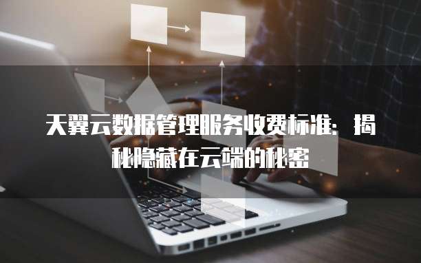 天翼云数据管理服务收费标准:揭秘隐藏在云端的秘密