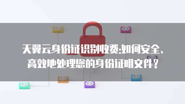 天翼云身份证识别收费:如何安全、高效地处理您的身份证明文件?