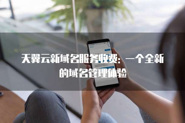 天翼云新域名服务收费: 一个全新的域名管理体验