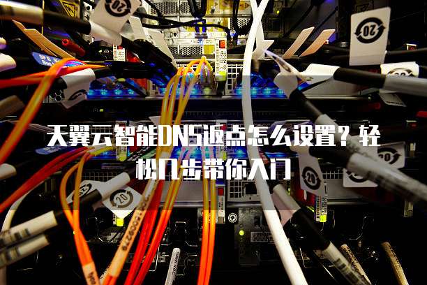 天翼云智能DNS返点怎么设置?轻松几步带你入门
