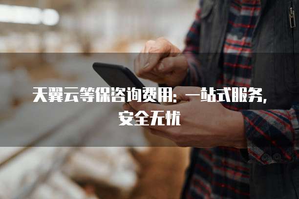 天翼云等保咨询费用: 一站式服务, 安全无忧