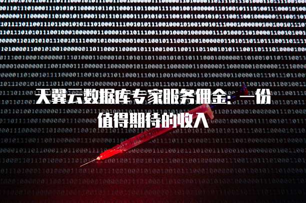 天翼云数据库专家服务佣金: 一份值得期待的收入