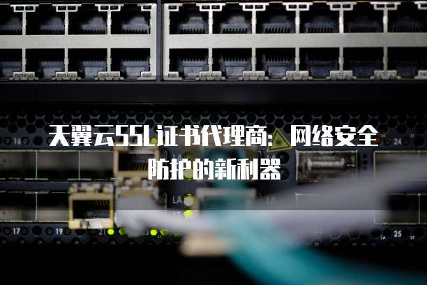 天翼云SSL证书代理商:网络安全防护的新利器