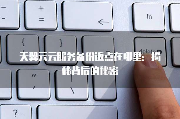 天翼云云服务备份返点在哪里:揭秘背后的秘密