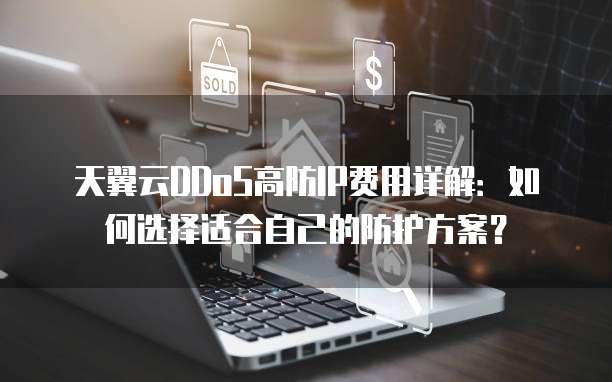 天翼云DDoS高防IP费用详解:如何选择适合自己的防护方案?