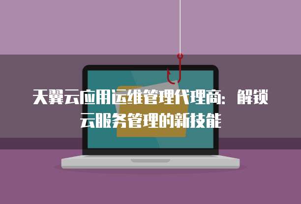 天翼云应用运维管理代理商:解锁云服务管理的新技能