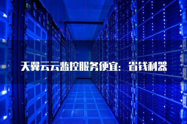 天翼云云监控服务便宜:省钱利器