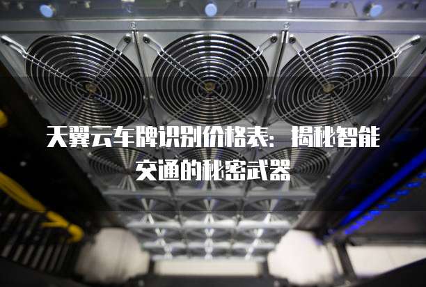 天翼云车牌识别价格表:揭秘智能交通的秘密武器