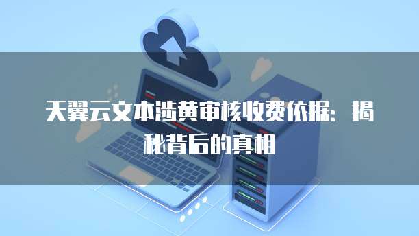 天翼云文本涉黄审核收费依据:揭秘背后的真相
