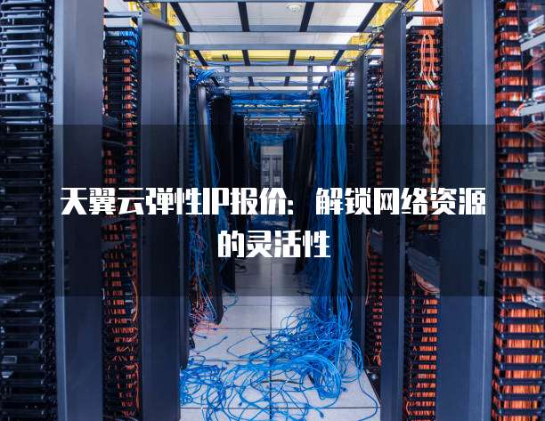 天翼云弹性IP报价：解锁网络资源的灵活性