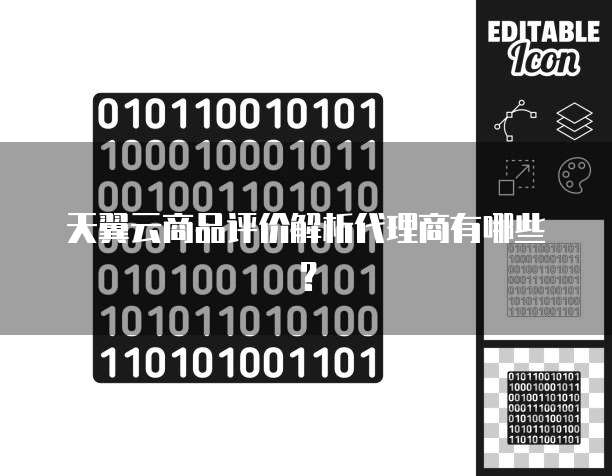 天翼云商品评价解析代理商有哪些？