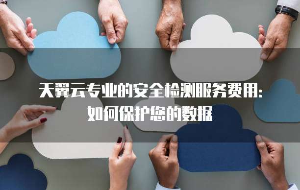 天翼云专业的安全检测服务费用:如何保护您的数据