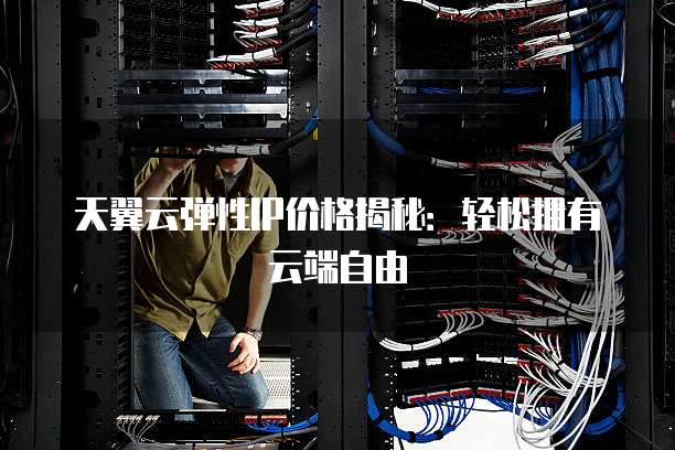 天翼云弹性IP价格揭秘:轻松拥有云端自由