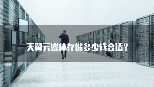天翼云媒体存储多少钱合适？