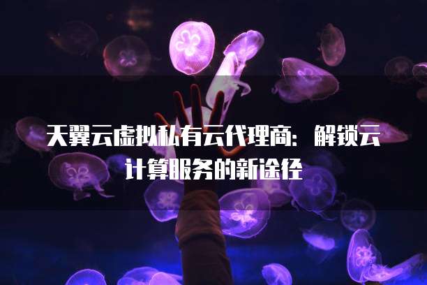 天翼云虚拟私有云代理商:解锁云计算服务的新途径