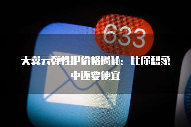 天翼云弹性IP价格揭秘：比你想象中还要便宜