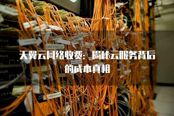 天翼云网络收费：揭秘云服务背后的成本真相