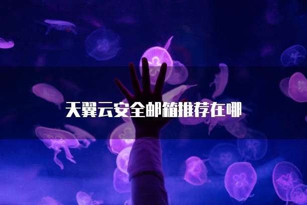 天翼云安全邮箱推荐在哪