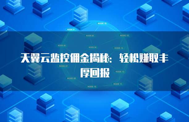 天翼云监控佣金揭秘：轻松赚取丰厚回报